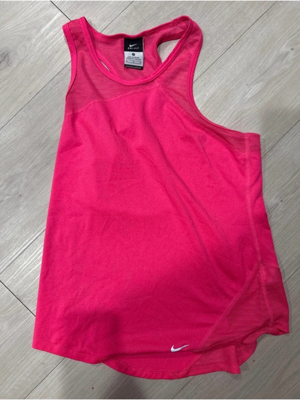 Nike Hot Pink Girls' Dri-FIT Racerback Tank